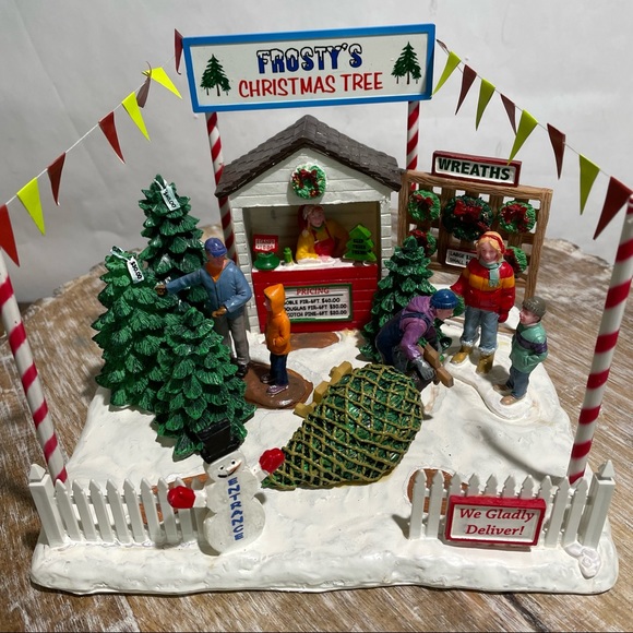 Lemax Holiday Lemax Frostys Christmas Tree Lot Holiday Village